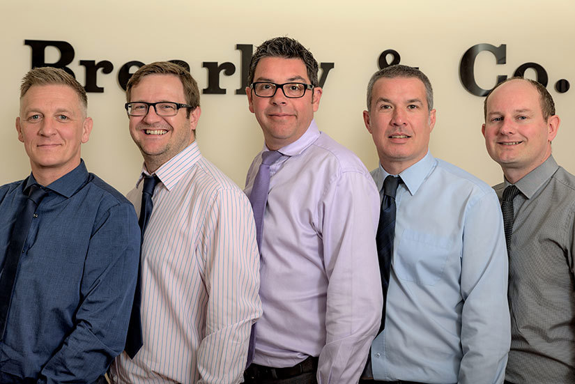 A photo showing the Brearley & Co. Accountants Ltd Partners.