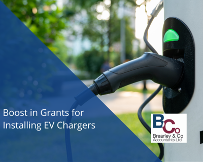 Boost in Grants for Installing EV Chargers