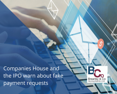 Companies House and the IPO warn about fake payment requests