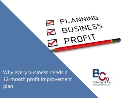 Why every business needs a 12-month profit improvement plan