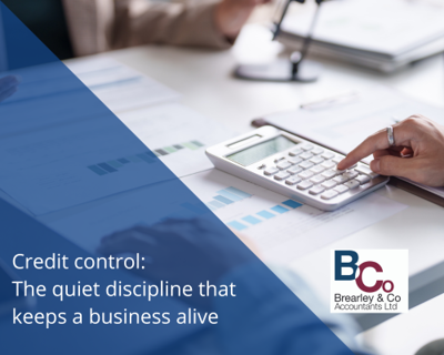 Credit control: The quiet discipline that keeps a business alive