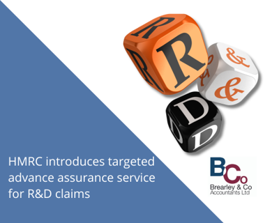 HMRC introduces targeted advance assurance service for R&D claims